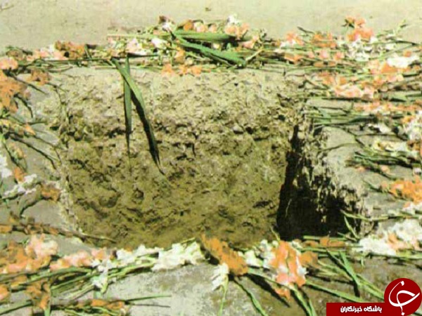 پیکر مطهر امام خوبیها اینجا آرامید +عکس
