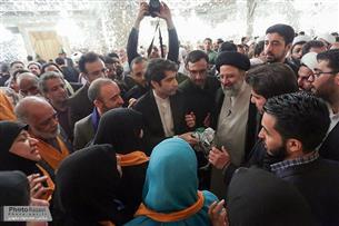 تشرف 400رهبرمذهبی به حرم مطهر رضوی در سالگرد ارتحال امام خمینی(ره)