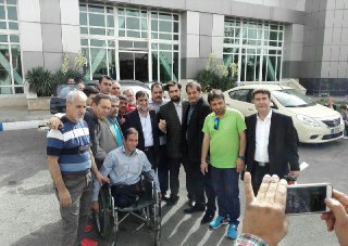 حضور آجرلو در باشگاه تراکتورسازی + عکس