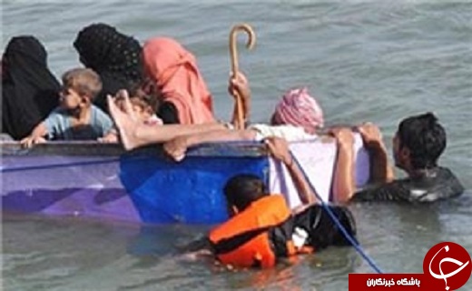 تصاویر/ فرار دردناک مردم فلوجه از چنگال داعش