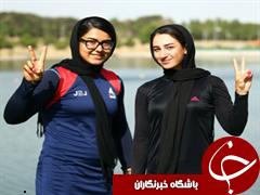 2 بانوی کانوسوار عازم فرانسه شدند