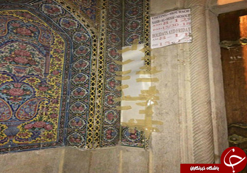 سرقت کاشی&zwnj;های یکی از زیباترین مساجد/ دیروز کوبه و امروز کاشی