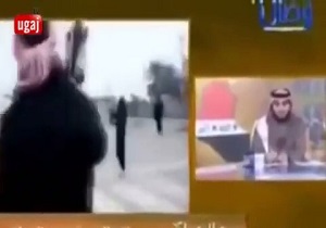 مجری شبکه سعودی: بر پیشانی داعشی ها بوسه می زنم