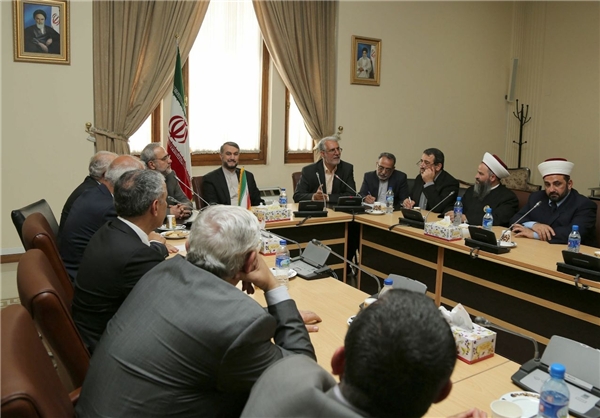 دیدار اندیشمندان لبنانی با معاون ظریف