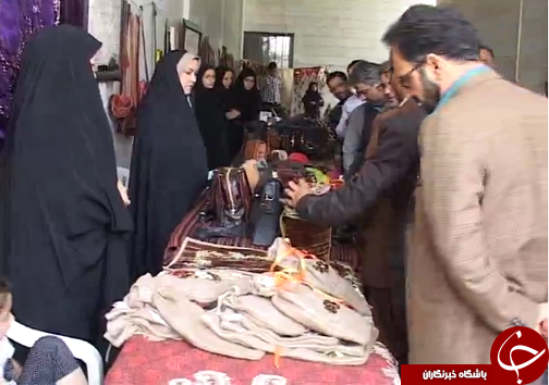 نمایشگاه صنایع دستی در بویین زهرا