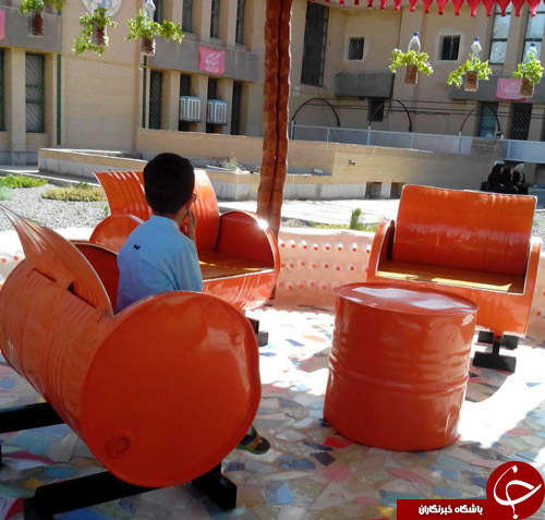 اولین سازه بطری پلاستیکی با معماری ایرانی