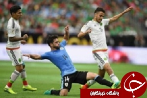 شکست سنگین اوروگوئه برابر مکزیک در دیداری پربرخورد