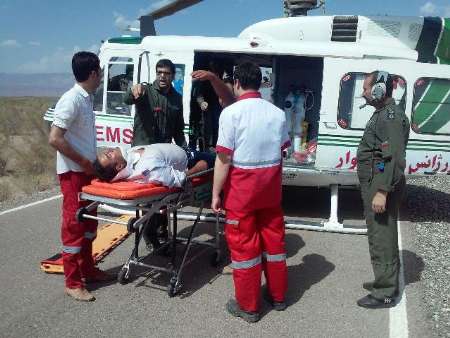 سه مصدوم براثرحادثه رانندگی در جاده روستایی داورزن