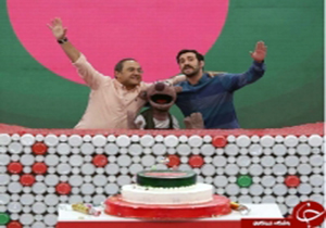 خاطره‌ رامبد جوان از ماجرای مادر شدن جناب خان/ جشن تولد دو سالگی «خندوانه» + فیلم