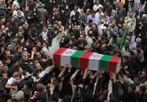 تشییع پیکر 4 شهید مدافع حرم در قم