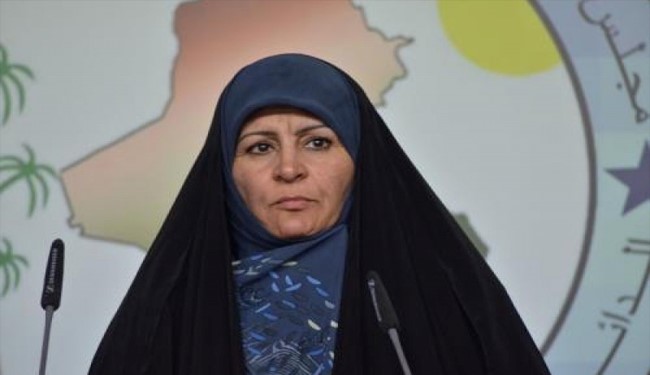 نمایندۀ زن عراقی: مردی نیست جواب سفیر عربستان را بدهد؟!