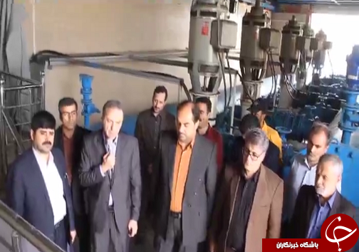 افتتاح دو طرح آبرسانی در شهرستان آبیک
