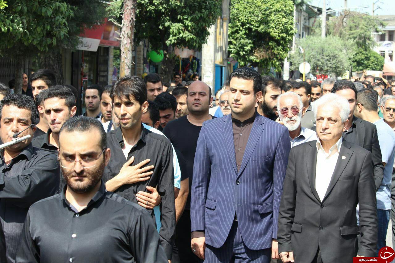 تشییع هنرمند پیشکسوت مازندران + تصاویر