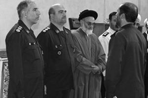 معارفه فرمانده جدید سپاه ناحیه شهرستان بستان آباد