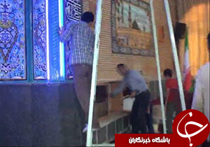 غباررویی مساجد در اقبالیه