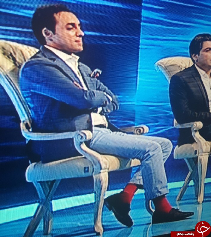 جوراب قرمز  امیر حسین رستمی در ماه عسل سوژه کاربران شد +کامنت