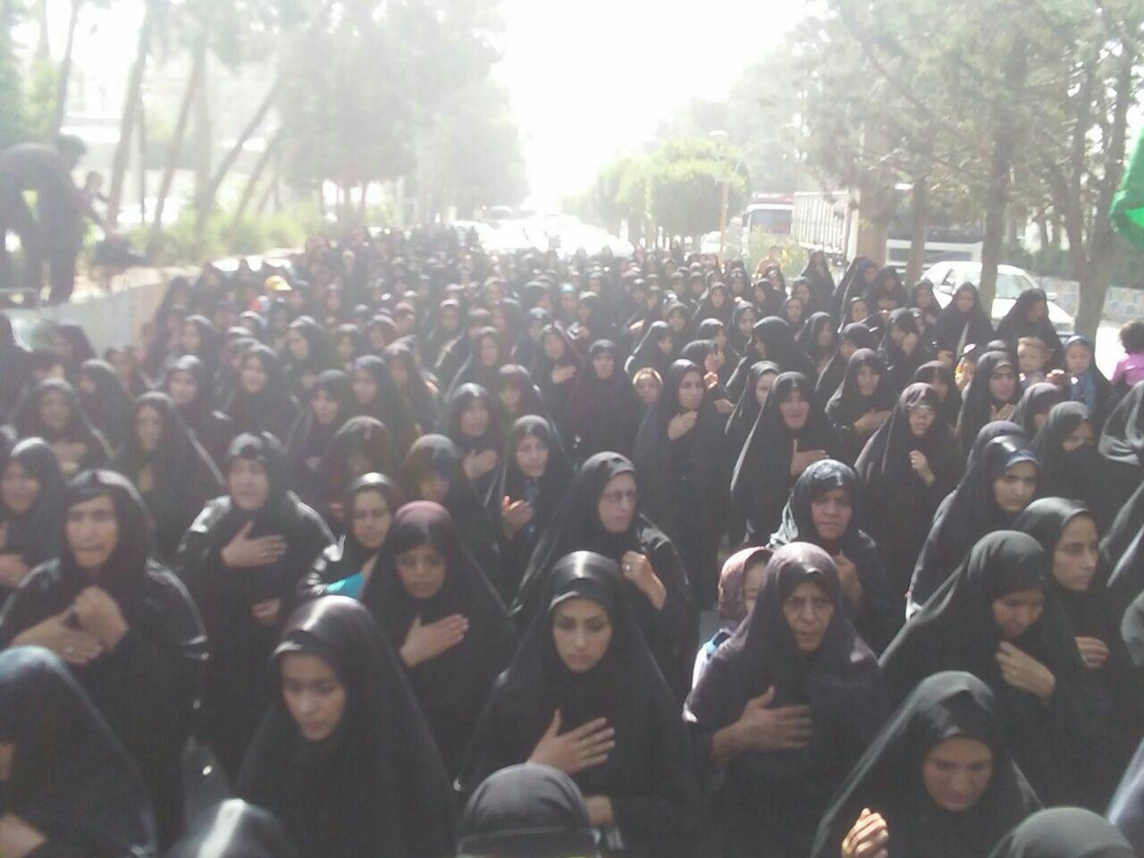 تشیع پیکر شهید مدافع حرم در کوهدشت