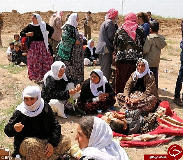 داعش 19 دختر ایزدی را زنده زنده در آتش سوزاند/