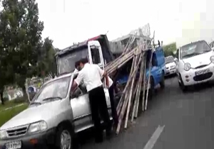 علت ترافیک سنگین اتوبان همت + فیلم