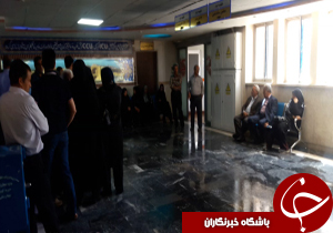 شهروندخبرنگار:سرریز شدن آب از سقف اورژانس بیمارستان + فیلم