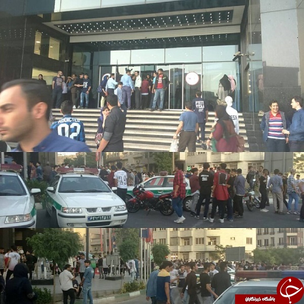 میتینگ دهه 70 و 80ها در پاساژ کورورش غرب تهران +تصاویر