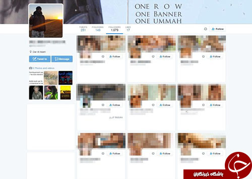 حمله هکرها به حساب کاربری تروریست&zwnj;های داعش با انتشار عکس&zwnj;های مستهجن+ تصاویر
