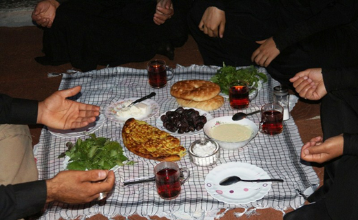 اولین ضیافت الهی بدون پدربه روایت تصویر