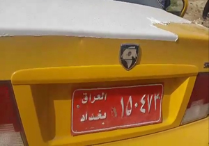 انحراف سمند در جاده کربلا جان سرنشین را گرفت + فیلم