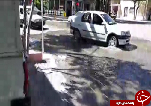 شهروندخبرنگار؛آبگرفتگی در یکی از خیابان&zwnj;های شهر فارسان + فیلم