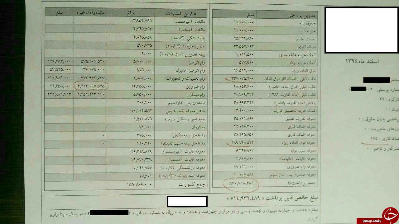 کمپین فیش حقوقی
