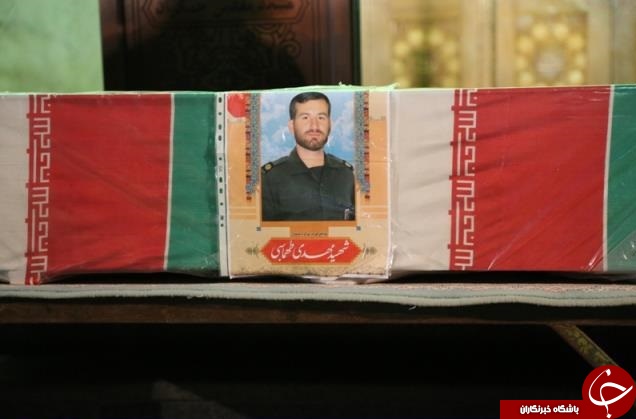 تشیع پیکر شهید مدافع حرم و خادم مسجد مقدس جمکران
