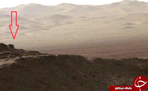 مریخ نورد&laquo;کنجکاوی&raquo; عکسی از آدم فضایی ها فرستاد ! +عکس