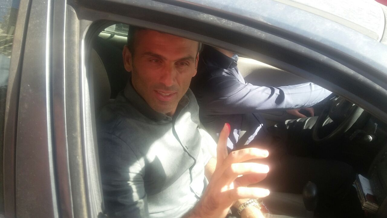 حضور سید&zwnj;جلال حسینی در باشگاه پرسپولیس+تصاویر
