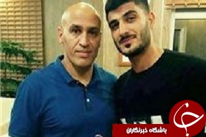 زكی پور آبی پوش شد