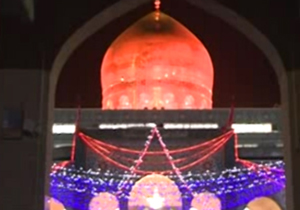برگزاری جشن نیمه شعبان در زینبیه دمشق + فیلم