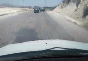 جاده&zwnj;ای که به سختی می&zwnj;توان از آن عبور کرد + فیلم