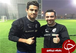 خداحافظی پورعلی‌گنجی با ژاوی