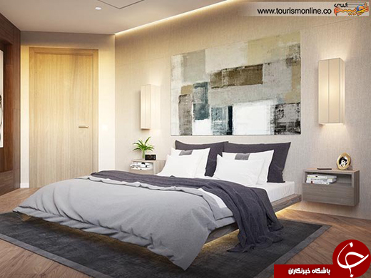 تصاویری از نورپردازی&zwnj;های مدرن اتاق خواب