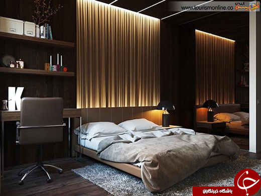 تصاویری از نورپردازی&zwnj;های مدرن اتاق خواب