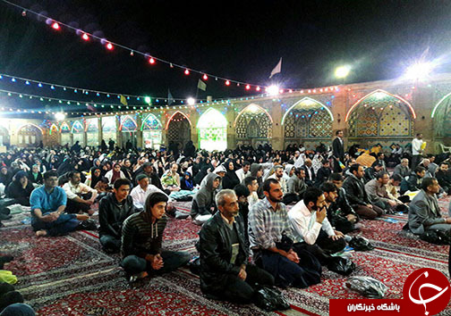 مراسم احیای نیمه شعبان