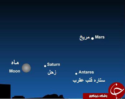 امشب مریخ رابا چشم غیرمسلح ببینید+ تصاویر