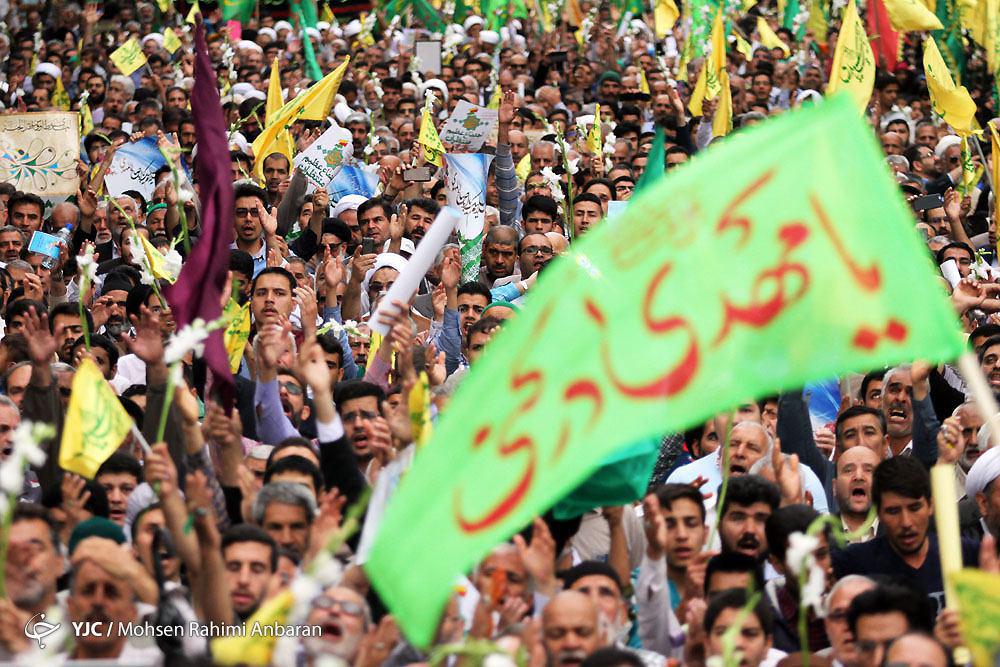 اجتماع عظیم منتظران ظهور مهدی موعود (عج)- مشهد+ تصویر