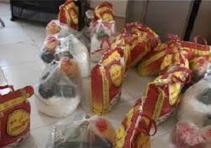 توزیع سبد رمضانیه در شهمیرزاد