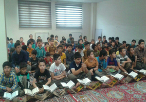 آموزش قرائت قرآن به کودکان در مساجد + تصاویر