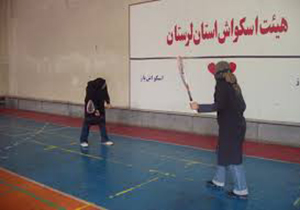 افتتاح خانه اسکواش خرم آباد
