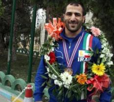 استقبال از کشتی گیر طلایی زنجان
