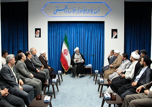 دیدار مدیران جهاد کشاورزی با نماینده ولی فقیه