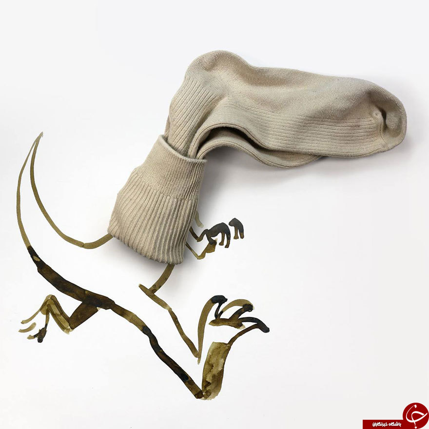 جان بخشی اعجاب انگیز به نقاشی ها+تصاویر