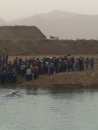 مرگ جوان شازندی در دریاچه منطقه کوکبیه