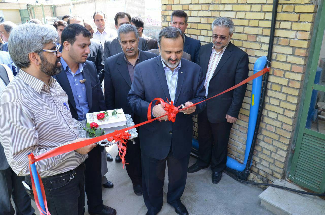 بهره بردای ازتصفیه خانه فاضلاب صنعتی بهداشتی توانکاران خراسان رضوی